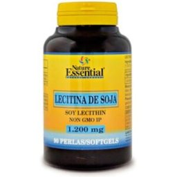 Nature Essential Lecitina de Soja 1200mg 90 Perlas