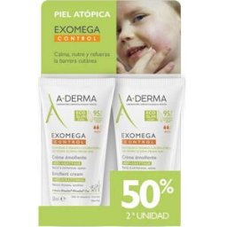 A-DERMA Pack Exomega Crema 2x50ml