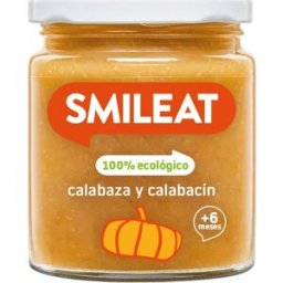 Smileat Tarrito Ecológico de Calabaza y Calabacín 230g