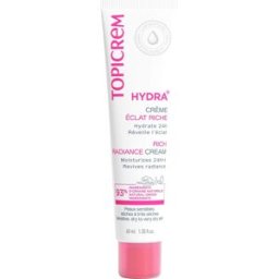 Topicrem HYDRA+ Crema Hidratante Iluminadora Rica 40ml