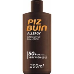 piz buin ® Allergy Sun Sensitive Loción SPF50+ 200ml