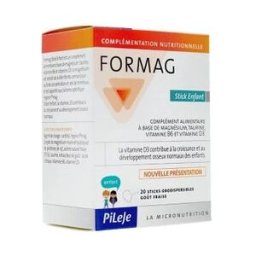 FORMAG Pileje Infantil Sabor Fresa 20 Stick