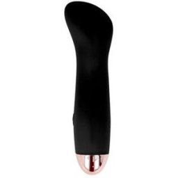 DOLCE VITA Vibrador Recargable Five Negro 7 Velocidades 1ud