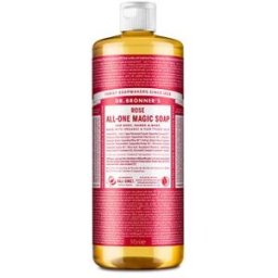 Dr. Bronner's Jabón Líquido Rosas Bio 945ml