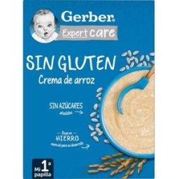 Gerber Crema de Arroz Sin Gluten 250g