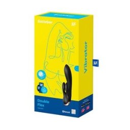 SATISFYER Double Flex Vibrador Negro 1ud