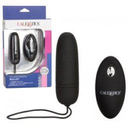CalExotics Huevo Vibrador de Silicona con Mando Negro 1ud