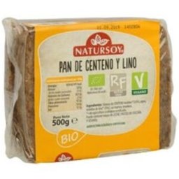 Natursoy Pan De Centeno Y Lino 500g
