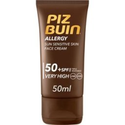 piz buin Allergy Protector Solar Facial Piel Sensible SPF50+ 50ml