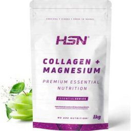 HSN Colágeno Hidrolizado + Magnesio 2.0 en Polvo Manzana 1kg