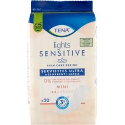 TENA Lights Sensitive Mini 20uds
