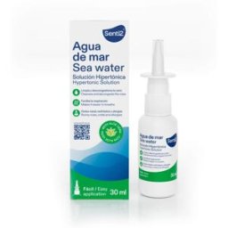 Senti2 Agua de Mar Spray Nasal Descongestivo Solución Hipertónica 20ml