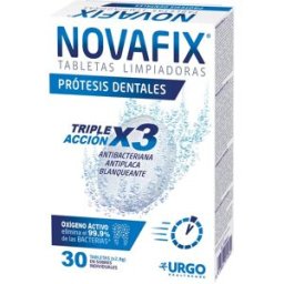 Novafix Tabletas Limpiadoras Antibacterianas 30uds