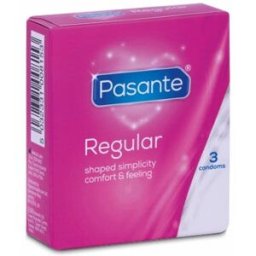 PASANTE Pack Preservativos Regular 3uds