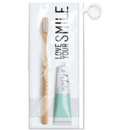 Ohlala Kit Travel Bamboo Toothbrush + Toothpaste Mint