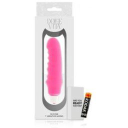 DOLCE VITA Genius Vibrador Silicona Rosa 1ud