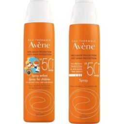 Avene Avène Pack Spray Solar SPF50+ P. Sensibles 200ml + Solar Spray Niños SPF50+ 200ml