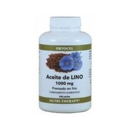 Ortocel Nutri-Therapy Ortocel Aceite de Linaza 1000mg 100 Perlas