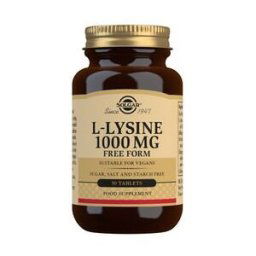 Solgar L-Lisina 1000mg Forma Libre 50comp