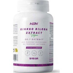 HSN Extracto de Ginkgo Biloba 50:1 120mg 120vcaps