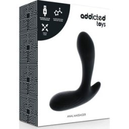 Addicted Toys Masajeador Anal Negro Vibracion 1ud