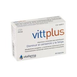Vitalfarma Vittplus 30 Cápsulas