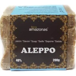 Terra Amazonas Jabón Alepo 40% Aceite Laurel 200g