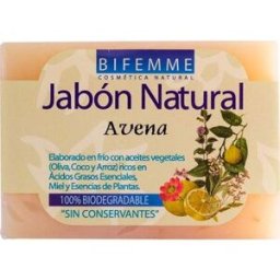 Bifemme Jabón Natural de Avena 100 g
