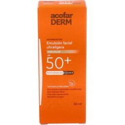 Acofarderm fluida facial con color SPF50+ 50ml