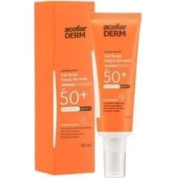 ACOFAR Gel Facial Toque de Seda Color Spf 50+ 50ml