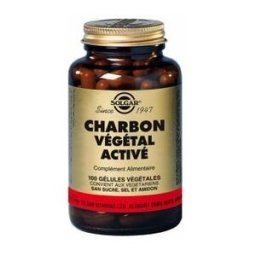 Solgar Carbón Vegetal Activado 100vcaps