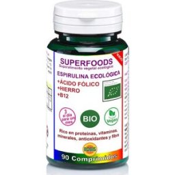 ROBIS Espirulina Eco + Ácido Fólico + Hierro + B12 90comp