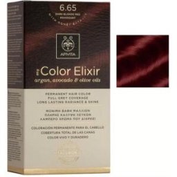 Apivita Kit Tint My Color Elixir 6.65 Rubio Oscuro Caoba