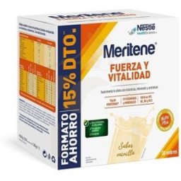 Meritene Nestlé ® Fuerza y Vitalidad Sabor Vainilla 30 Sobres