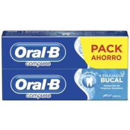 Oral-B Pack Complete Toothpaste Mouthwash + Whitening