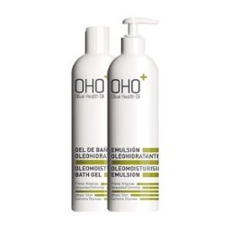 OHO Pack Emulsión Oleohidratante 400ml + Gel Baño Oleohidratante 400ml