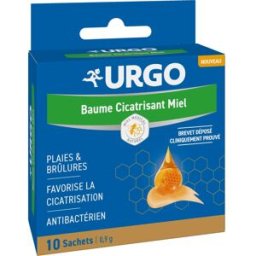 URGO Bálsamo Cicatrizante con Miel 10 sobres monodosis