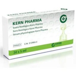 Kern Pharma suero fisiológico estéril monodosis 20x5ml