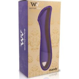 WOMANVIBE Mandy Vibrador Recargable Silicona Punto K 1ud