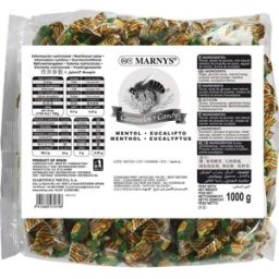 Marnys Caramelos de Propóleo con Miel Mentol Eucalipto 1kg
