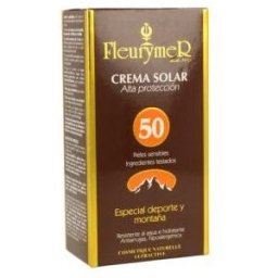 Fleurymer Crema Solar Facial SPF50 Montaña 80ml
