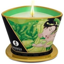 Shunga Vela Masaje Té Verde 170ml