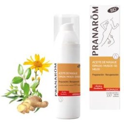 Pranarôm Aromalgic Aceite de Masaje Espalda Muslos Gemelos BIO 100ml