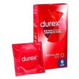 Durex Sensitivo Contacto Total Preservativos 6uds