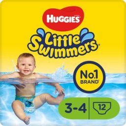 Huggies Abrazos Pañal Bañador Talla 3-4 7-15 kg 12 uds