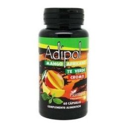 PlantaPol Adipol Manga Africana, Chá Verde, Crómio 60 Cápsulas
