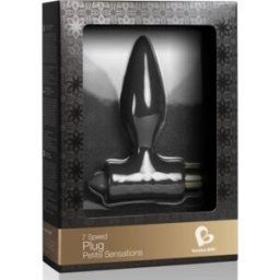 Rocks-Off Petite Sensations Plug Anal Principiantes Negro 1ud