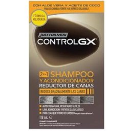 Just For Men Control GX 2 en 1 Champú Acondicionador Reductor Canas 118ml