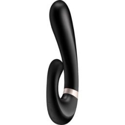 SATISFYER Heat Wave Vibrador Negro Negro con App 1ud