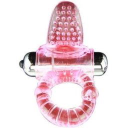 Baile Sweet Abs 10 Rhythms Ring Vibrating Penis Ring Pink 1ud